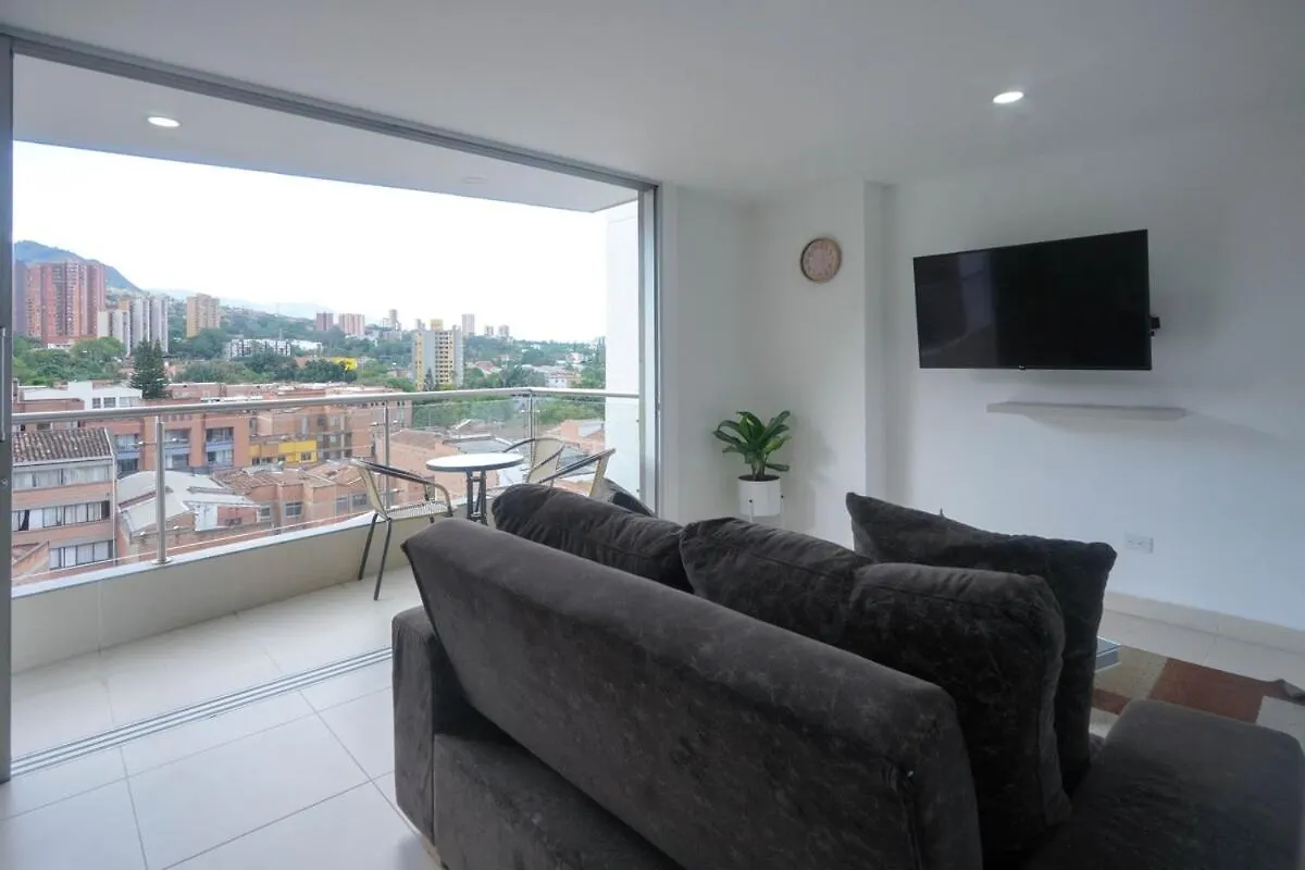 Apartman Luxury Air Conditioning Near Laureles Medellín Kolumbia