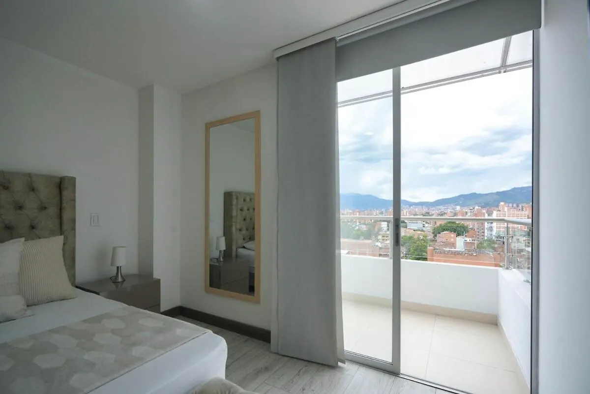 Apartman Luxury Air Conditioning Near Laureles Medellín